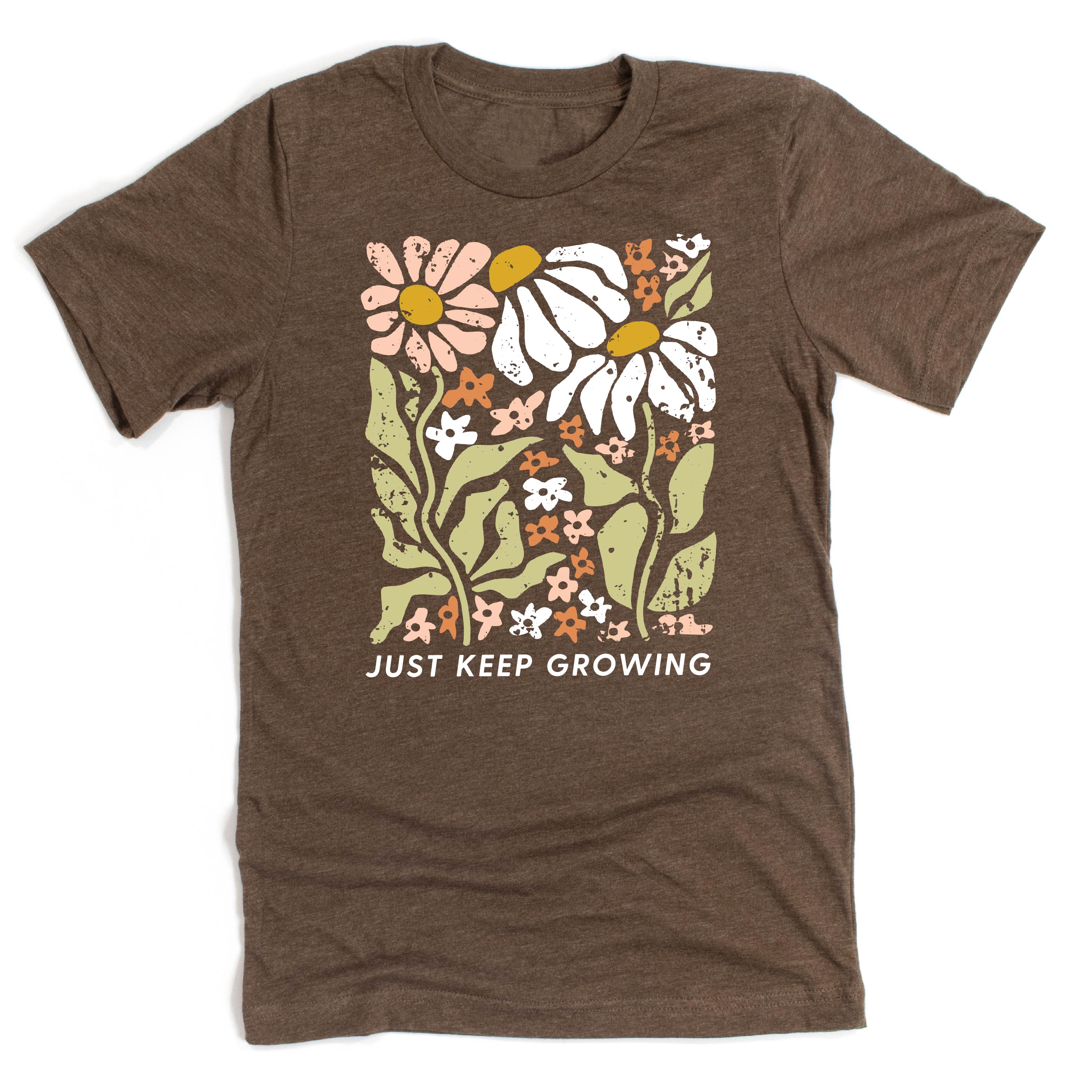 Just Keep Growing - Unisex Tee Little Mama Shirt Shop