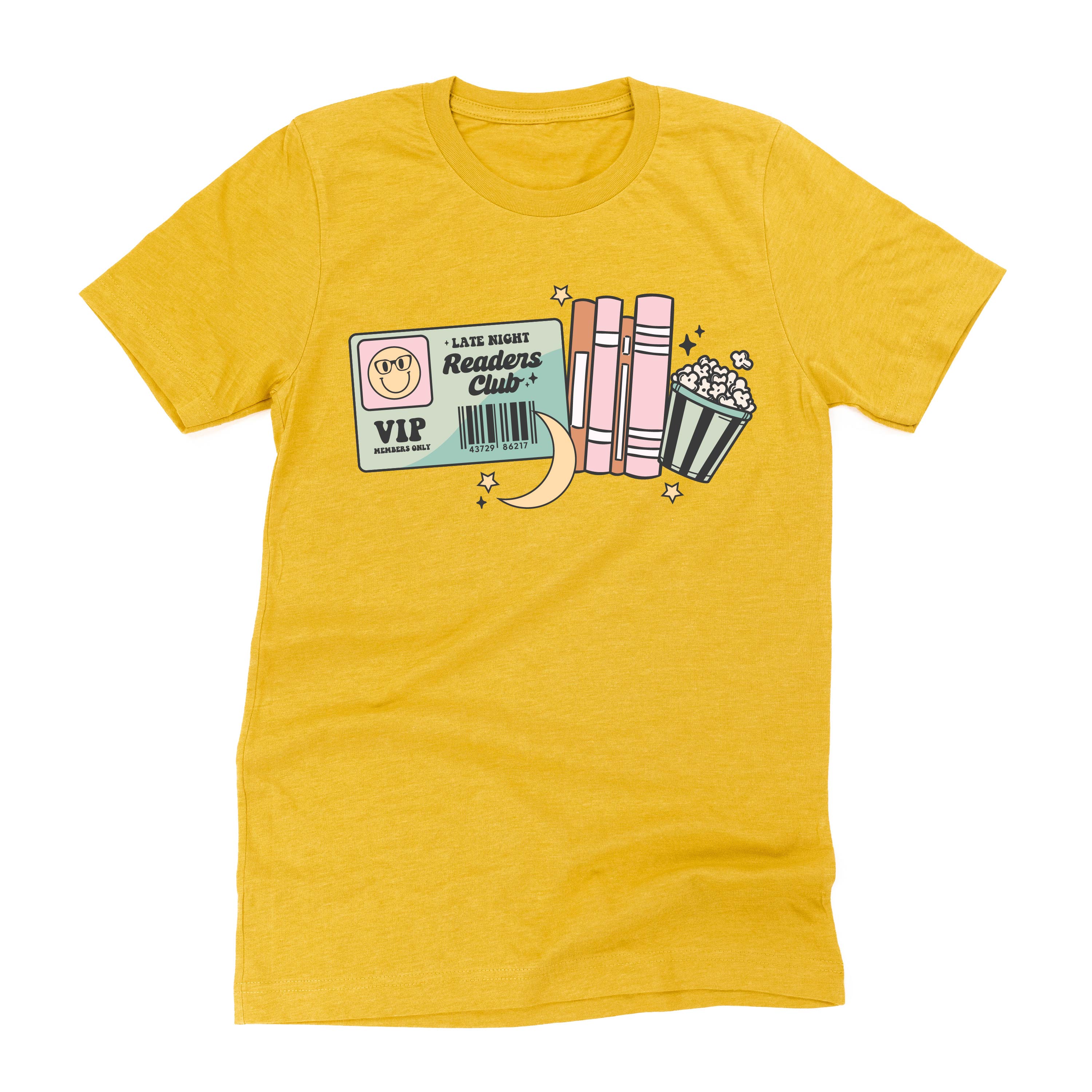 Late Night Readers Club - Unisex Tee Little Mama Shirt Shop