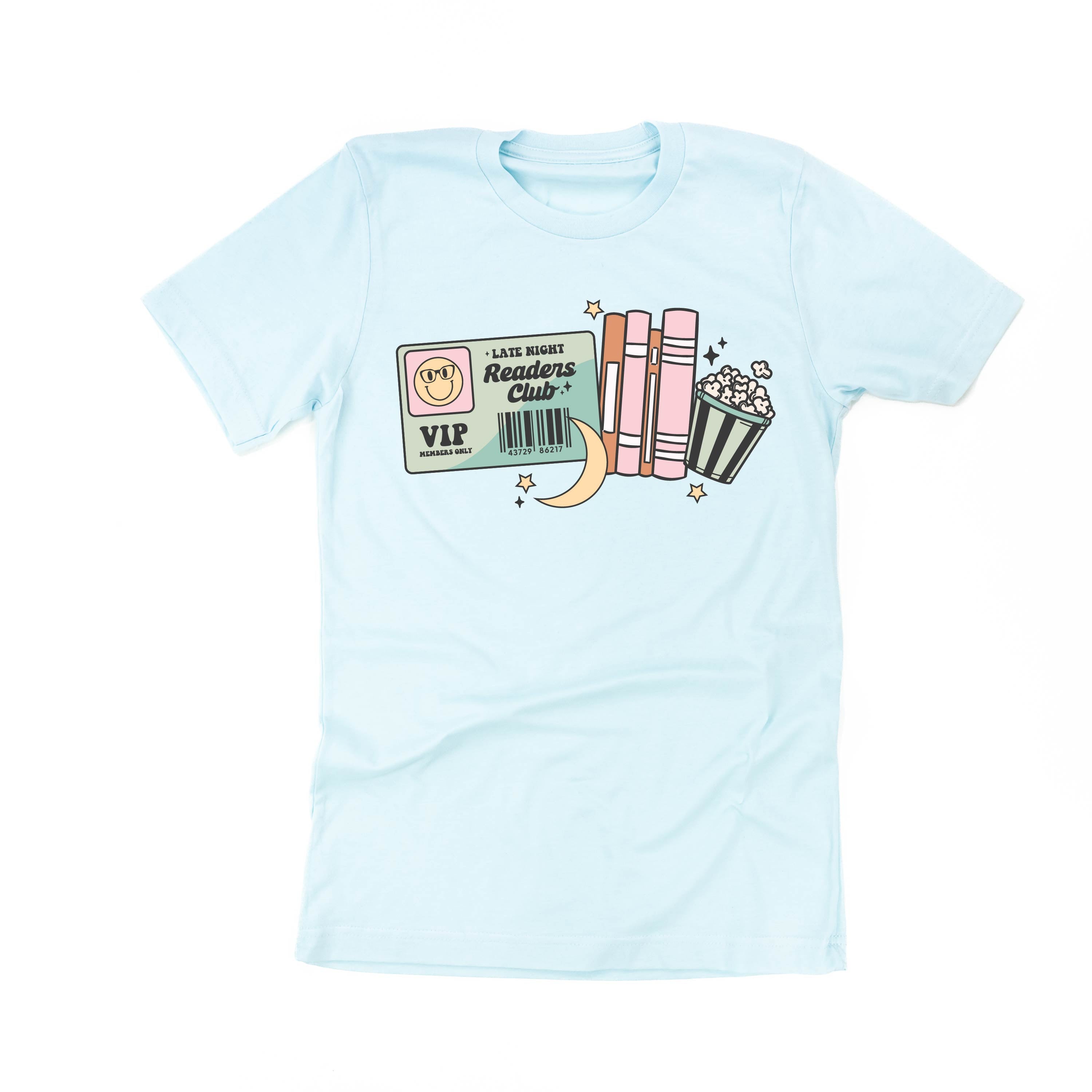 Late Night Readers Club - Unisex Tee Little Mama Shirt Shop