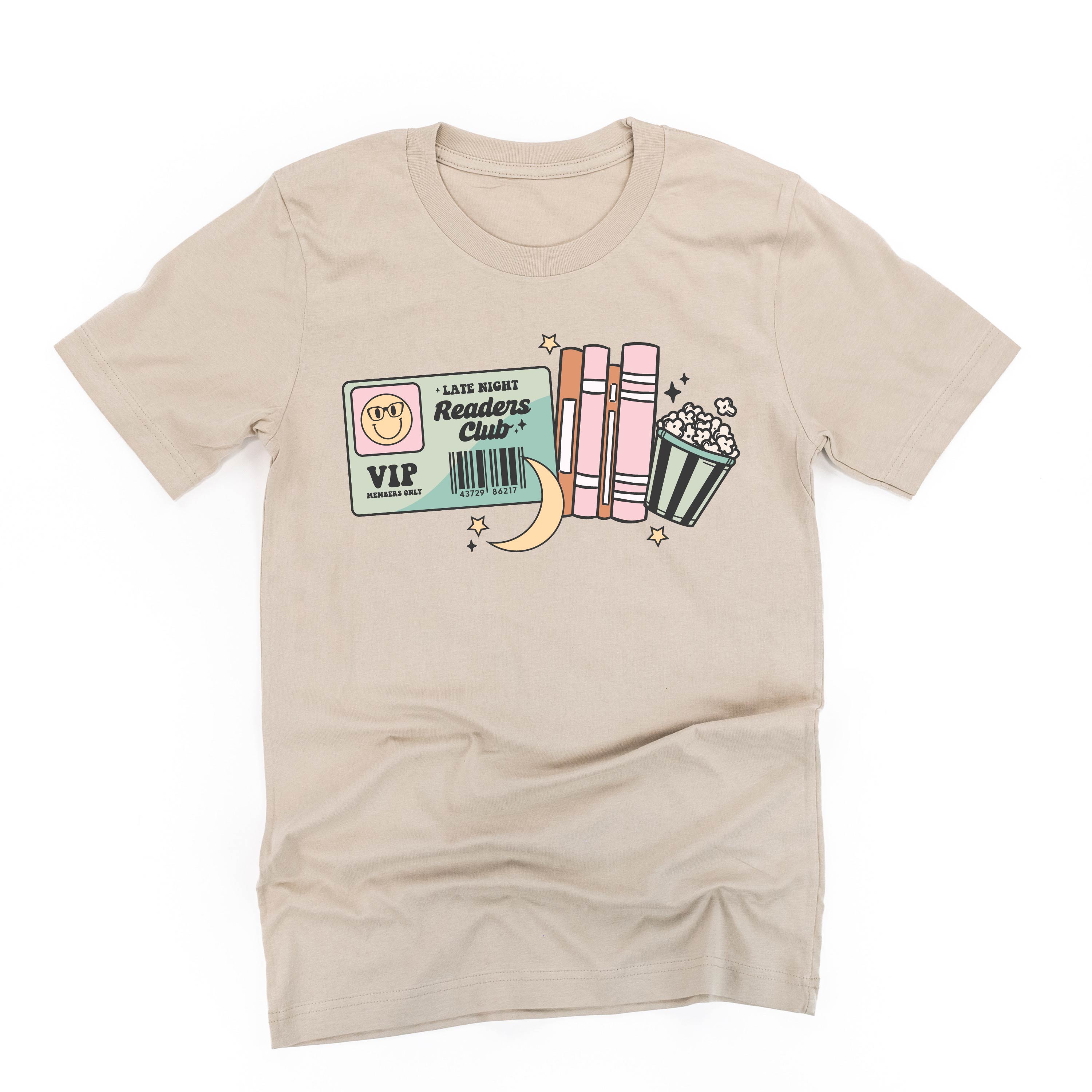 Late Night Readers Club - Unisex Tee Little Mama Shirt Shop