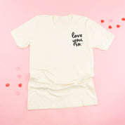 Love You So - Unisex Tee Little Mama Shirt Shop
