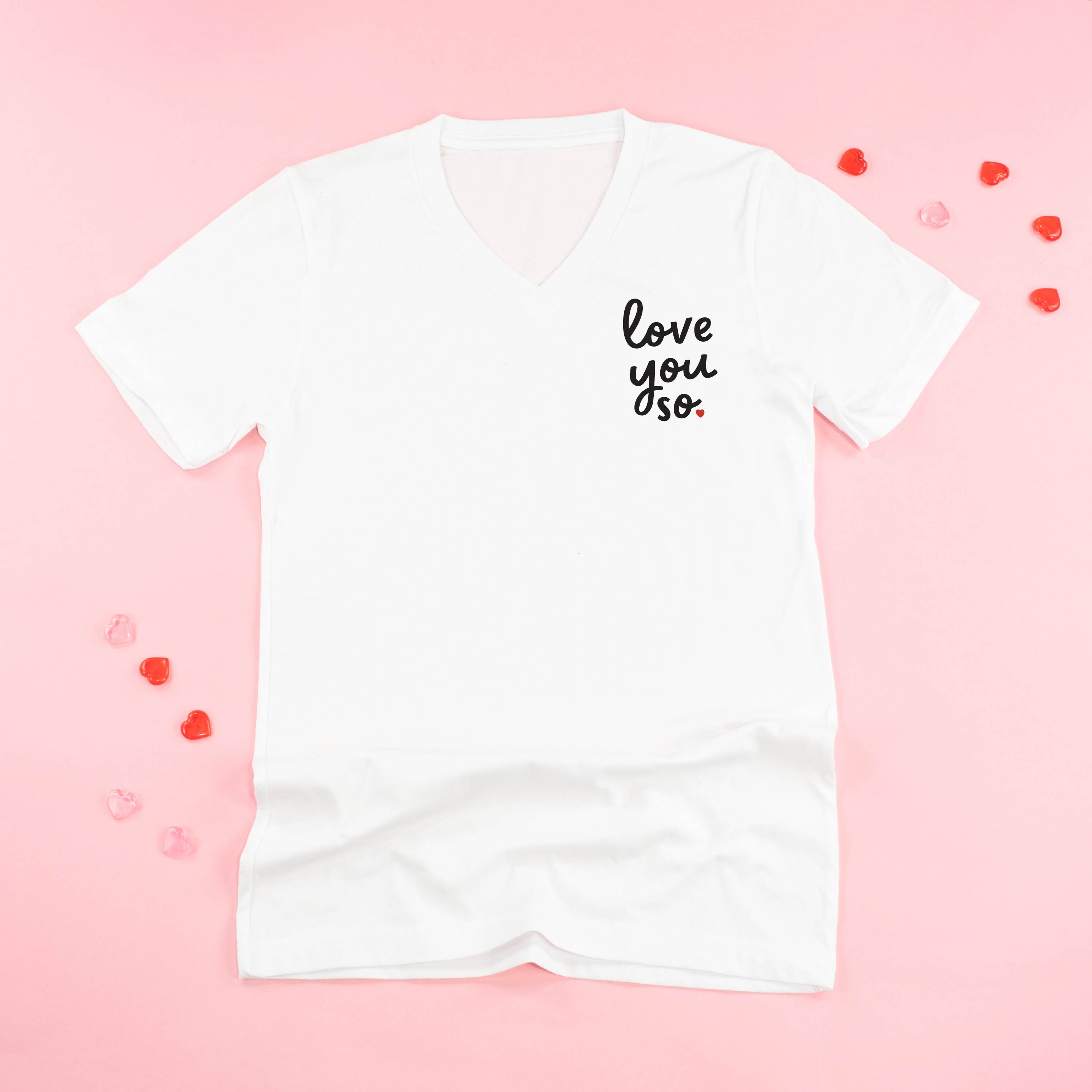 Love You So - Unisex Tee Little Mama Shirt Shop
