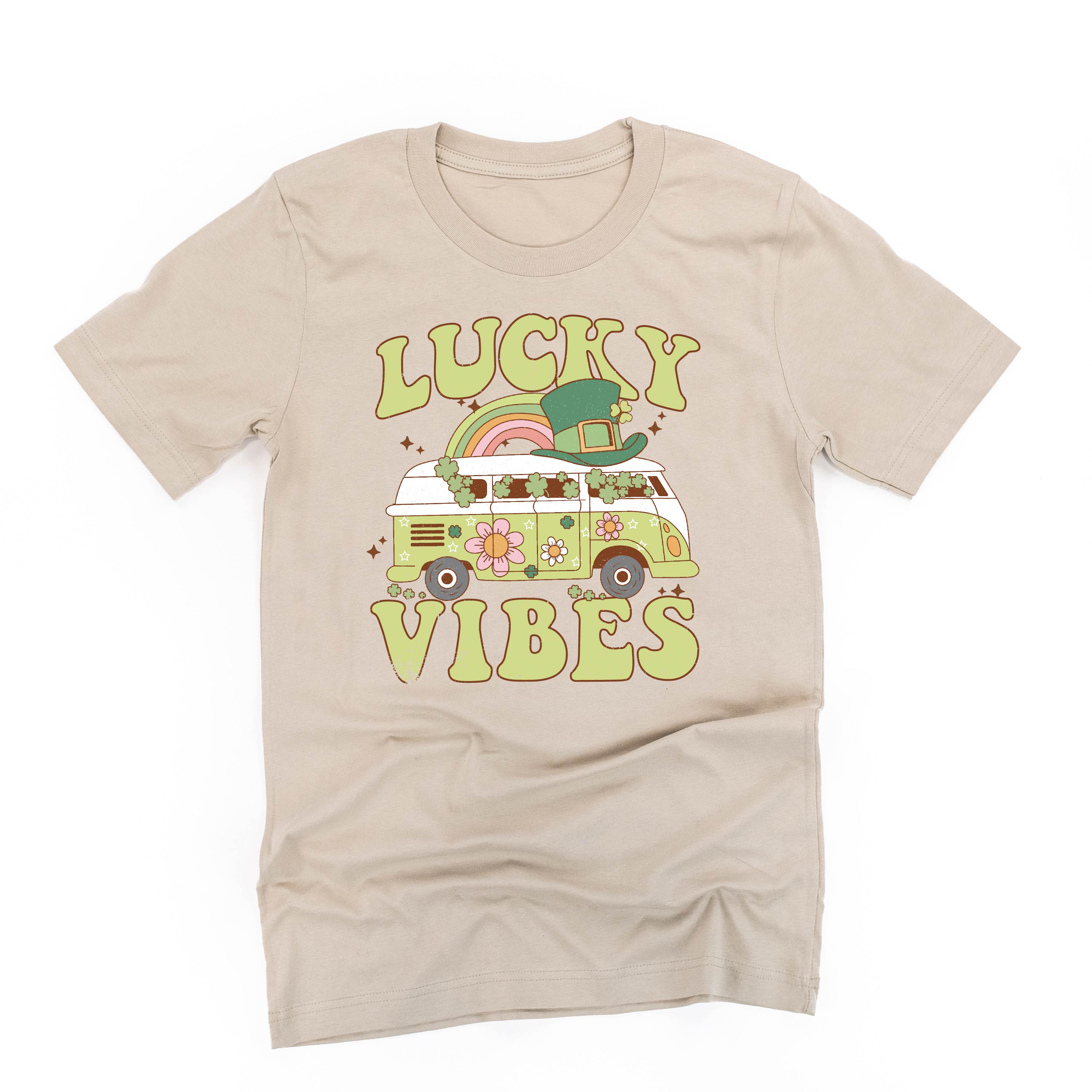 Lucky Vibes - Unisex Tee Little Mama Shirt Shop