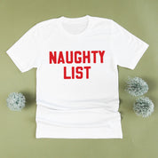 Naughty List - Unisex Tee Little Mama Shirt Shop