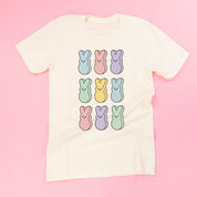 Pastel Peeps - 3x3 - Unisex Tee Little Mama Shirt Shop