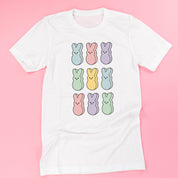 Pastel Peeps - 3x3 - Unisex Tee Little Mama Shirt Shop