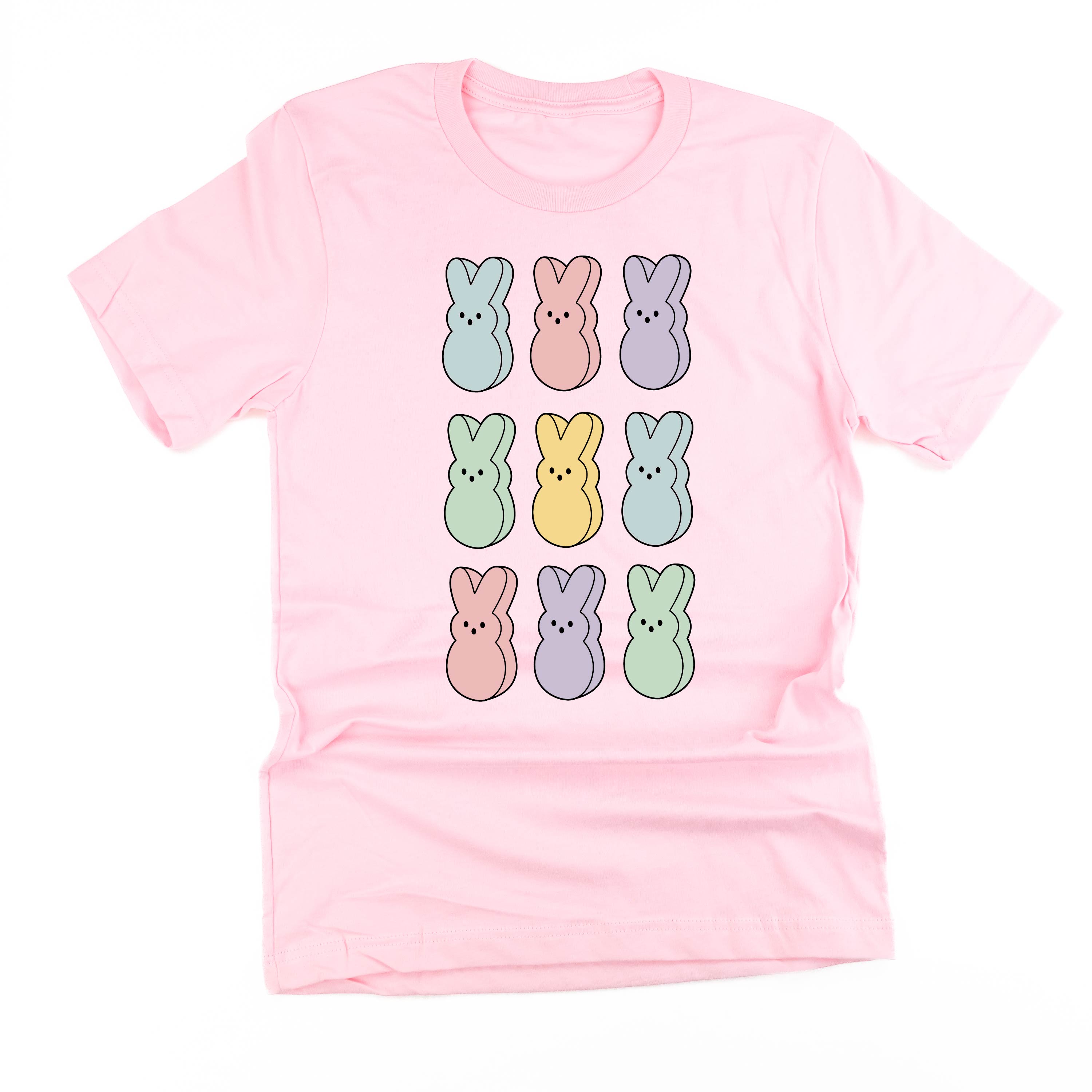 Pastel Peeps - 3x3 - Unisex Tee Little Mama Shirt Shop