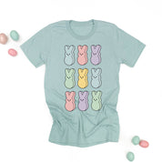 Pastel Peeps - 3x3 - Unisex Tee Little Mama Shirt Shop