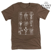 Plant Lady w/ Back Detail - Unisex Tee Little Mama Shirt Shop