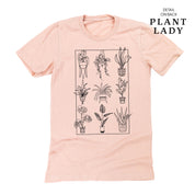 Plant Lady w/ Back Detail - Unisex Tee Little Mama Shirt Shop