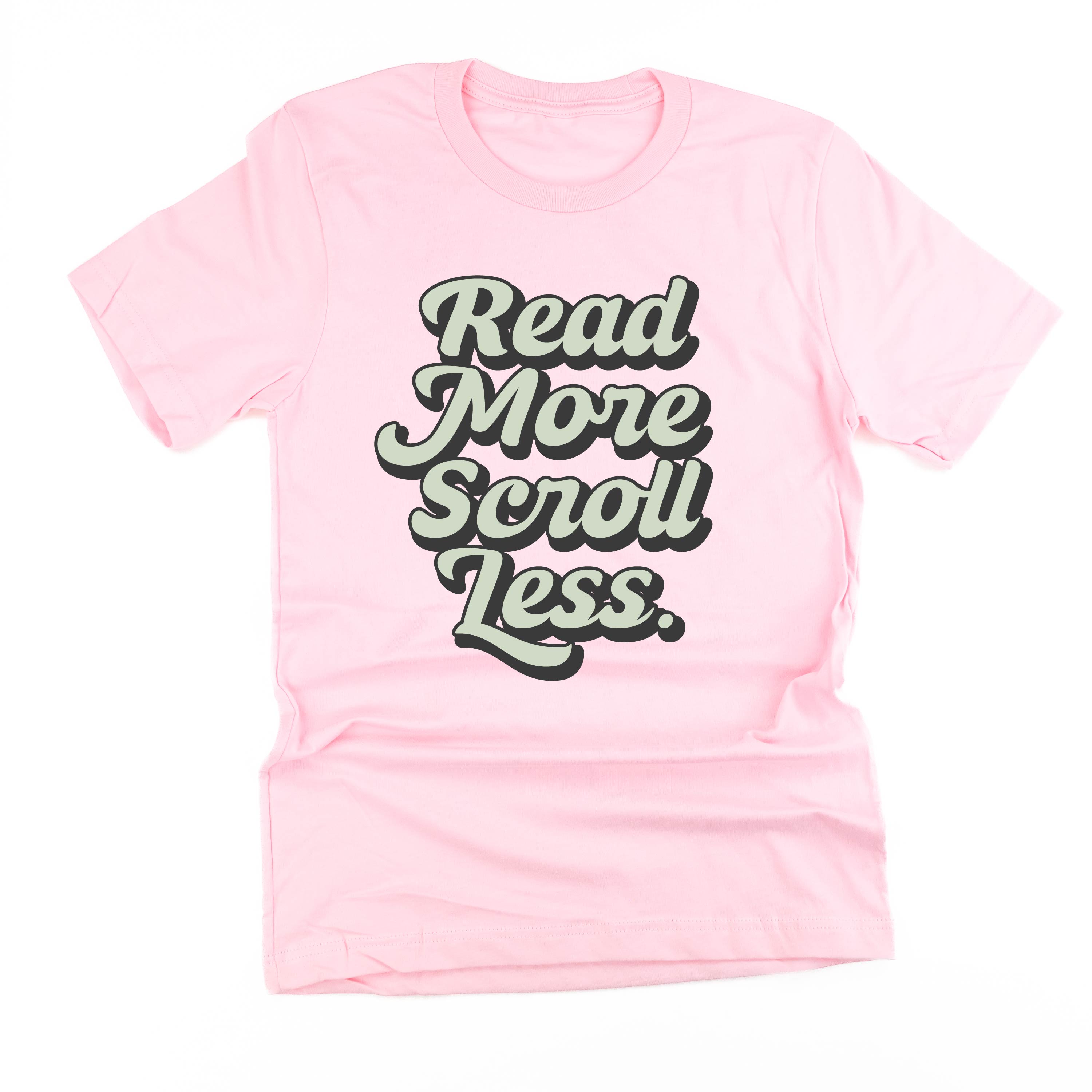 Read More. Scroll Less. - Unisex Tee Little Mama Shirt Shop