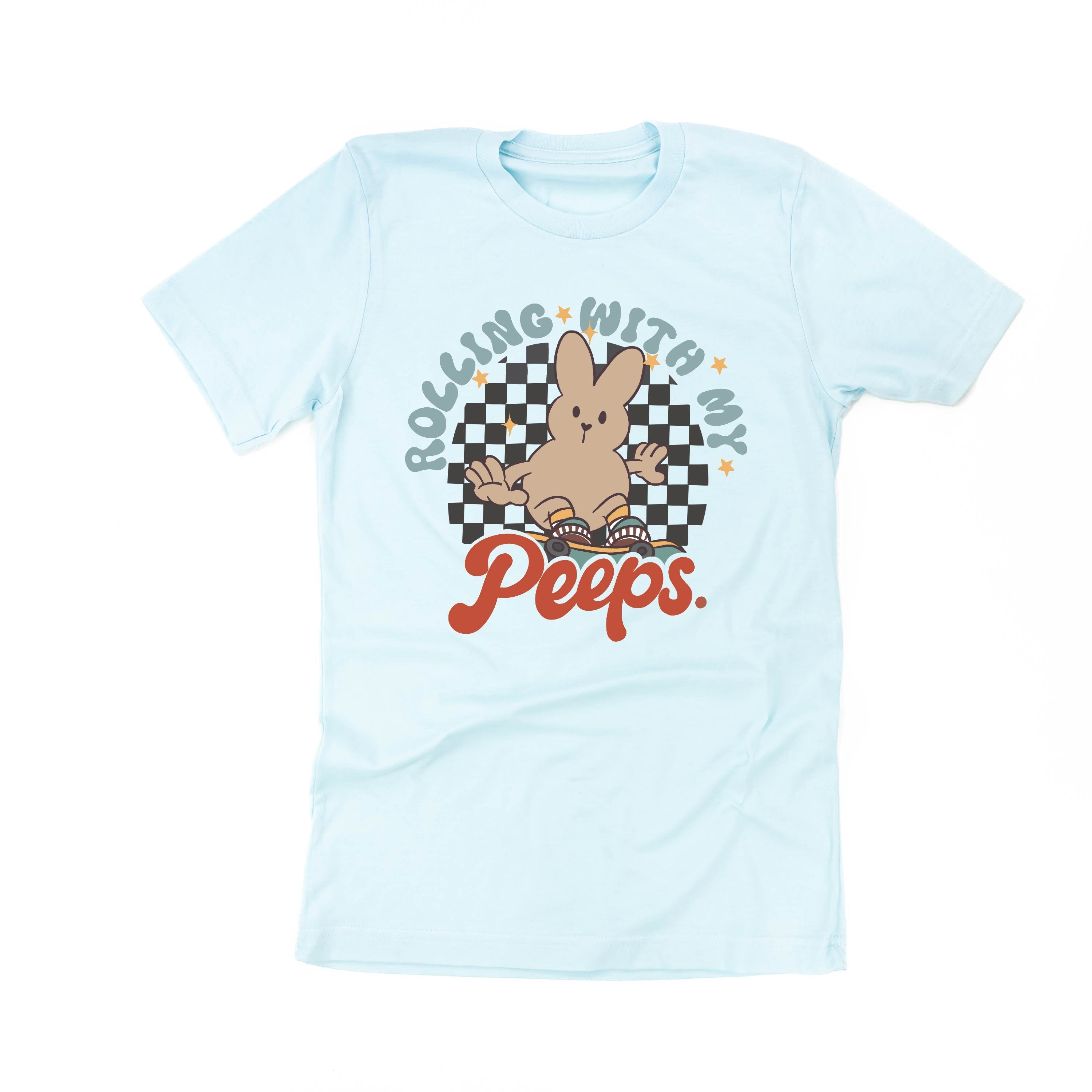 Rolling With My Peeps - Unisex Tee Little Mama Shirt Shop