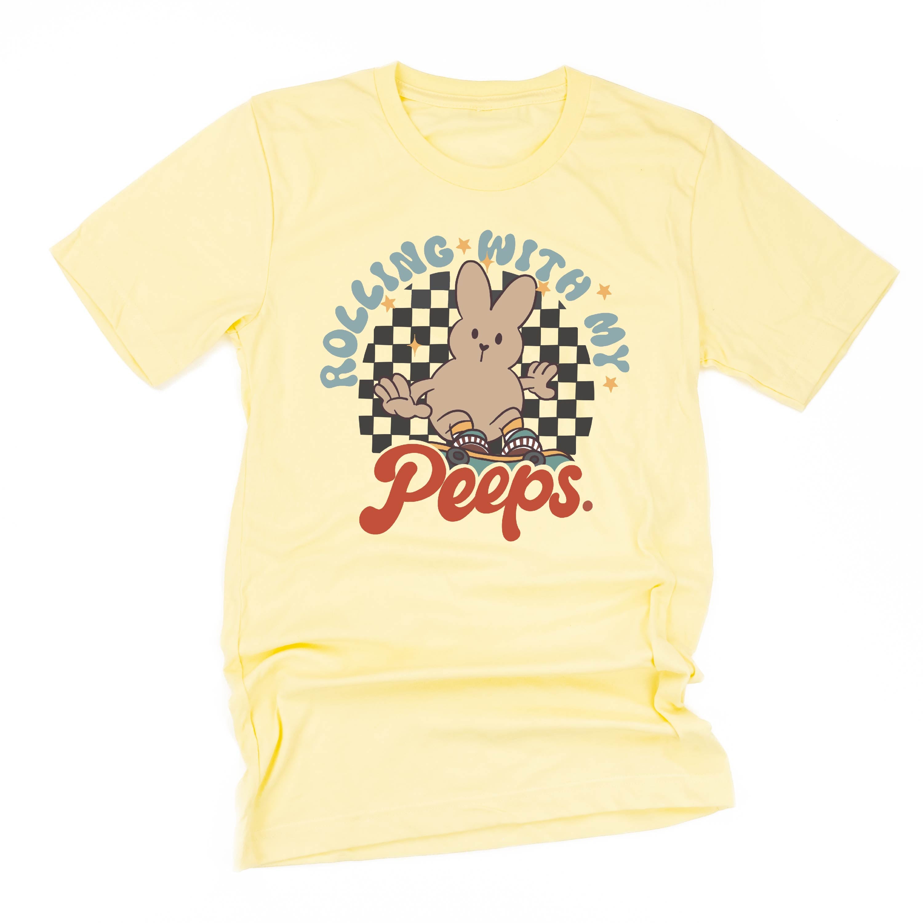 Rolling With My Peeps - Unisex Tee Little Mama Shirt Shop