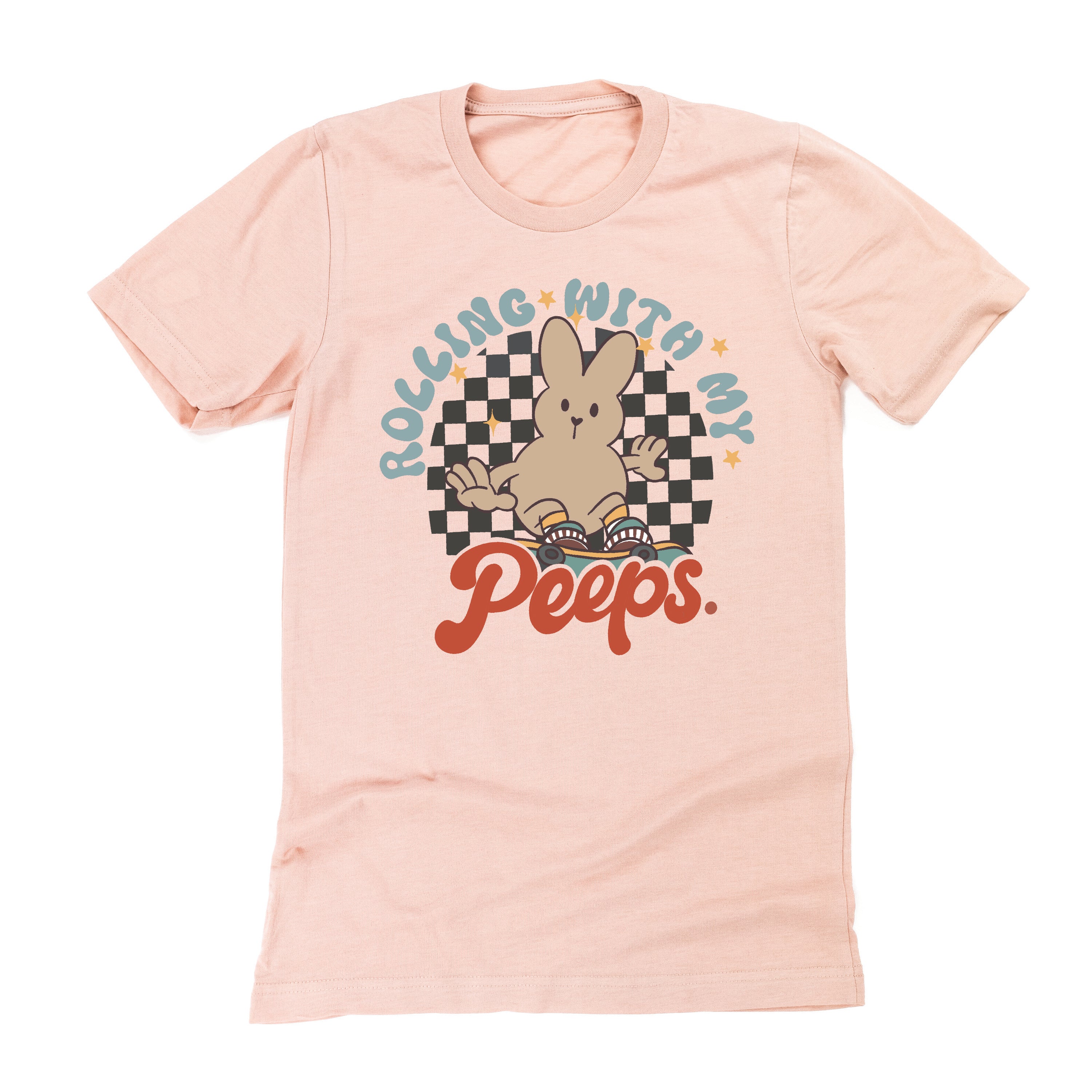 Rolling With My Peeps - Unisex Tee Little Mama Shirt Shop
