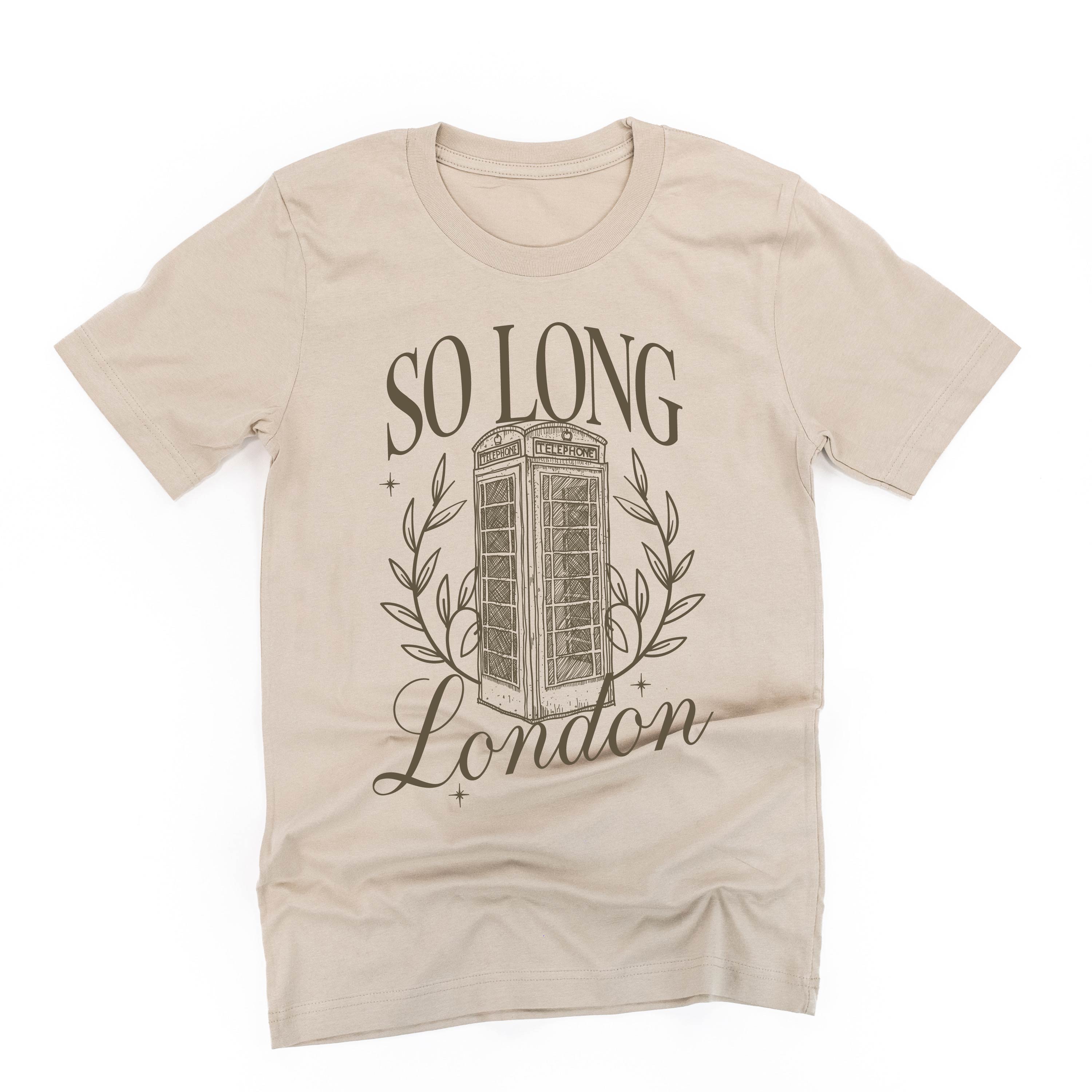 So Long London - Unisex Tee Little Mama Shirt Shop LLC