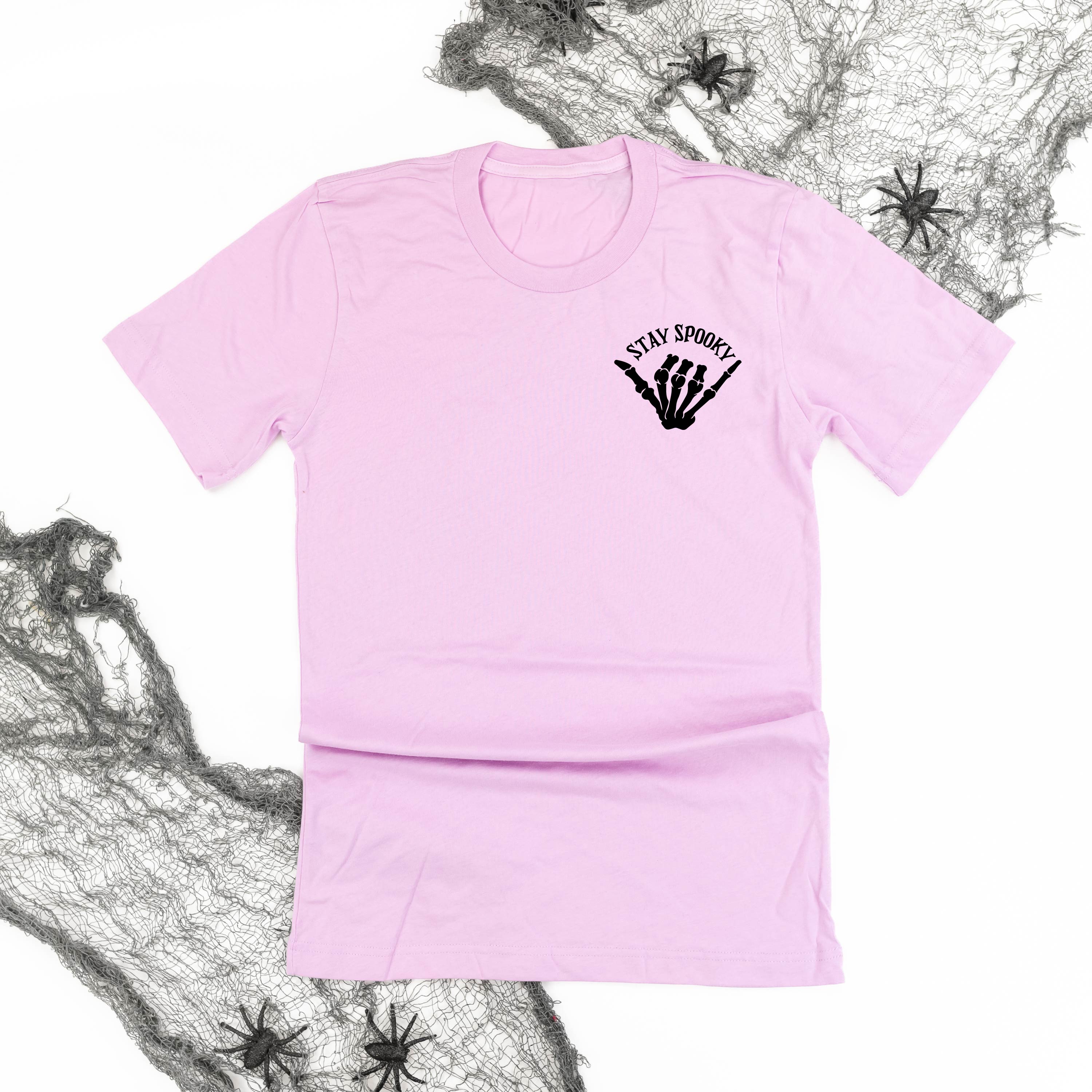 Stay Spooky Skelly Hand - Unisex Tee Little Mama Shirt Shop
