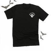 Stay Spooky Skelly Hand - Unisex Tee Little Mama Shirt Shop
