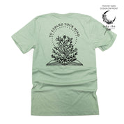 Take the Time (Front Pocket) w/ To Expand Your Mind (Back) - Unisex Tee Little Mama Shirt Shop