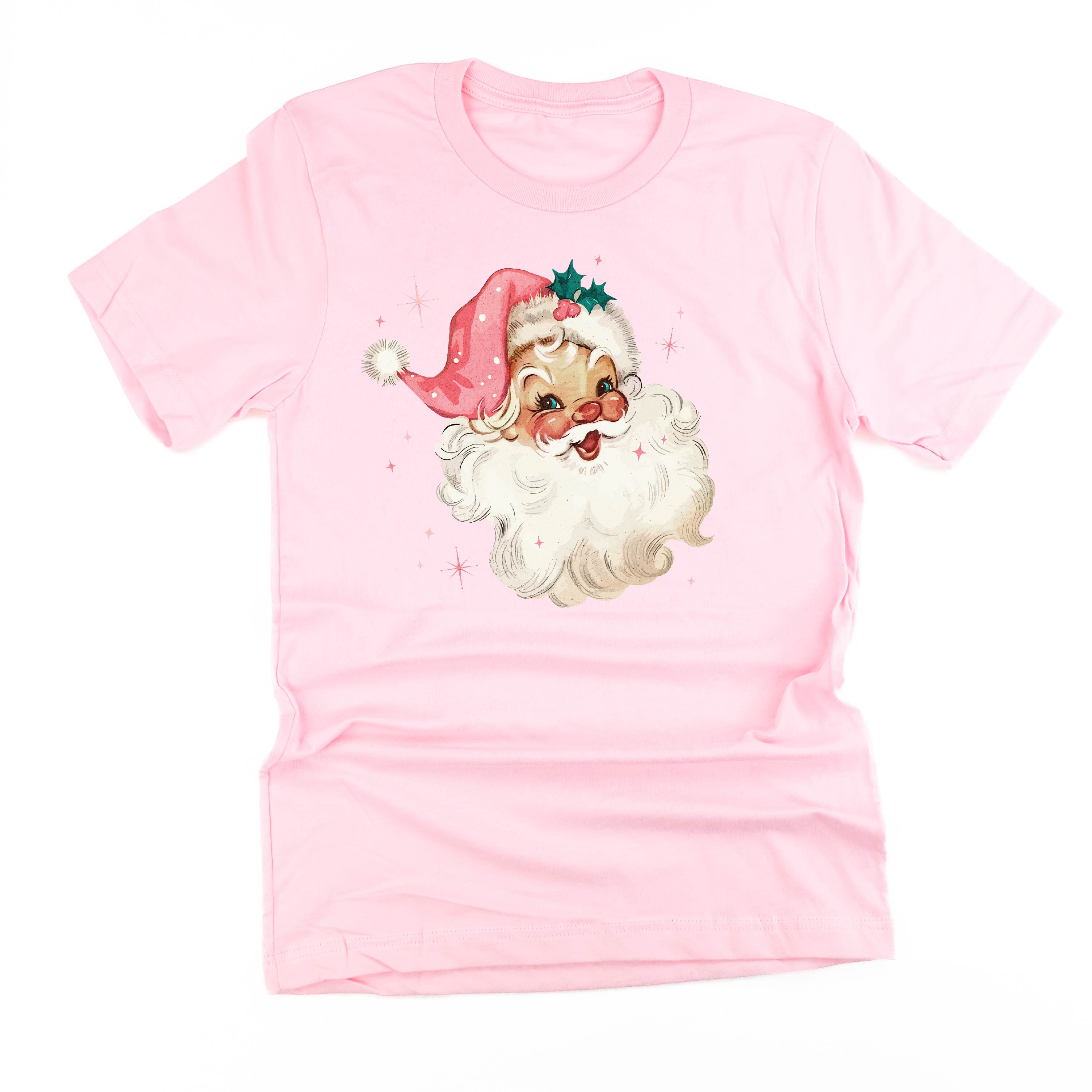 Watercolor Santa - Unisex Tee Little Mama Shirt Shop
