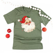 Watercolor Santa - Unisex Tee Little Mama Shirt Shop