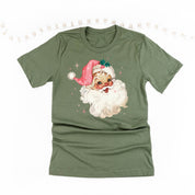 Watercolor Santa - Unisex Tee Little Mama Shirt Shop