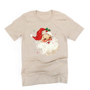 Watercolor Santa - Unisex Tee Little Mama Shirt Shop