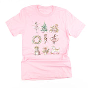 Watercolor Nutcracker - Unisex Tee Little Mama Shirt Shop