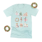 Watercolor Nutcracker - Unisex Tee Little Mama Shirt Shop
