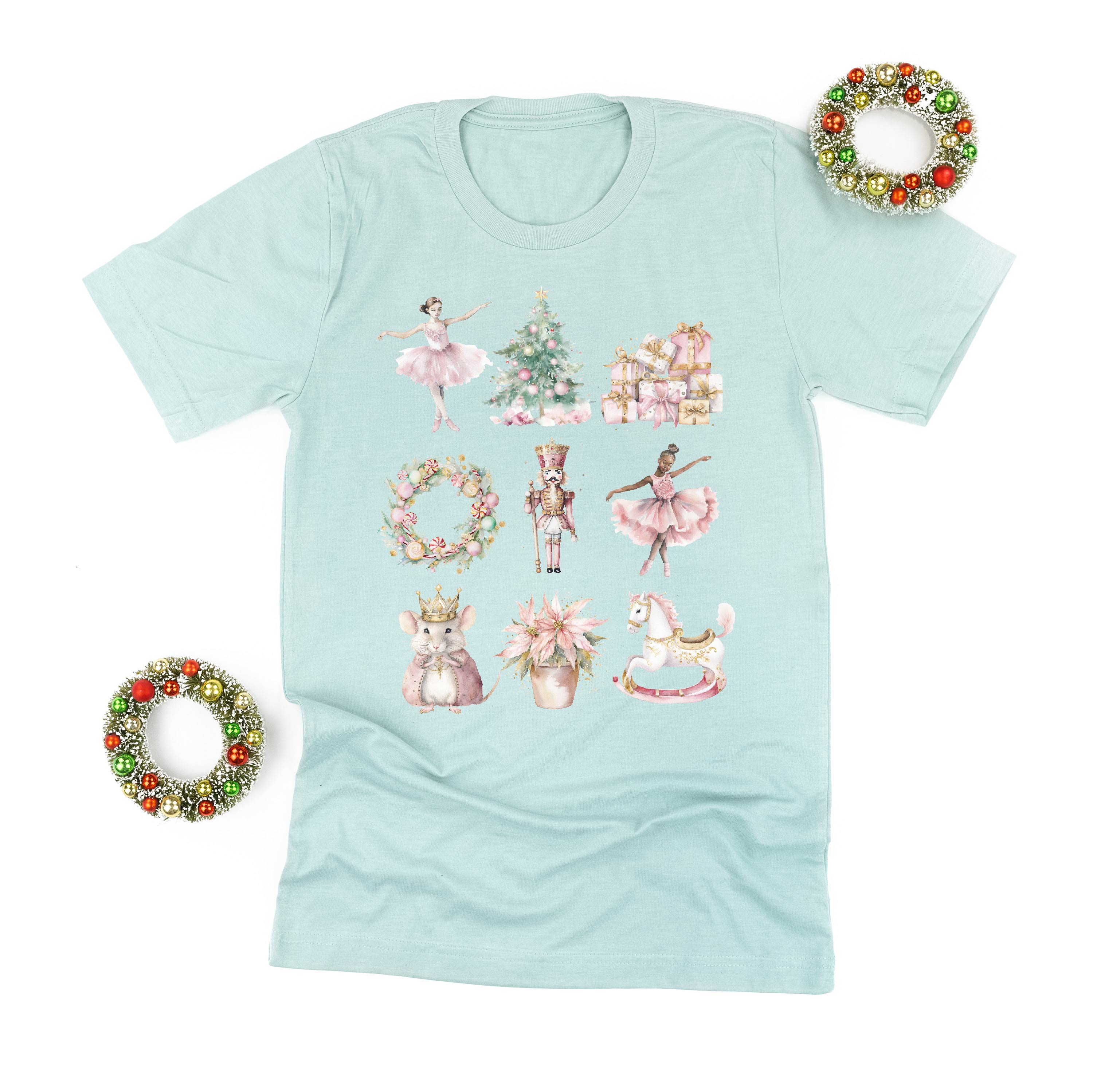 Watercolor Nutcracker - Unisex Tee Little Mama Shirt Shop