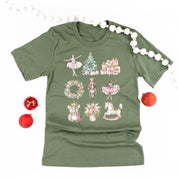 Watercolor Nutcracker - Unisex Tee Little Mama Shirt Shop