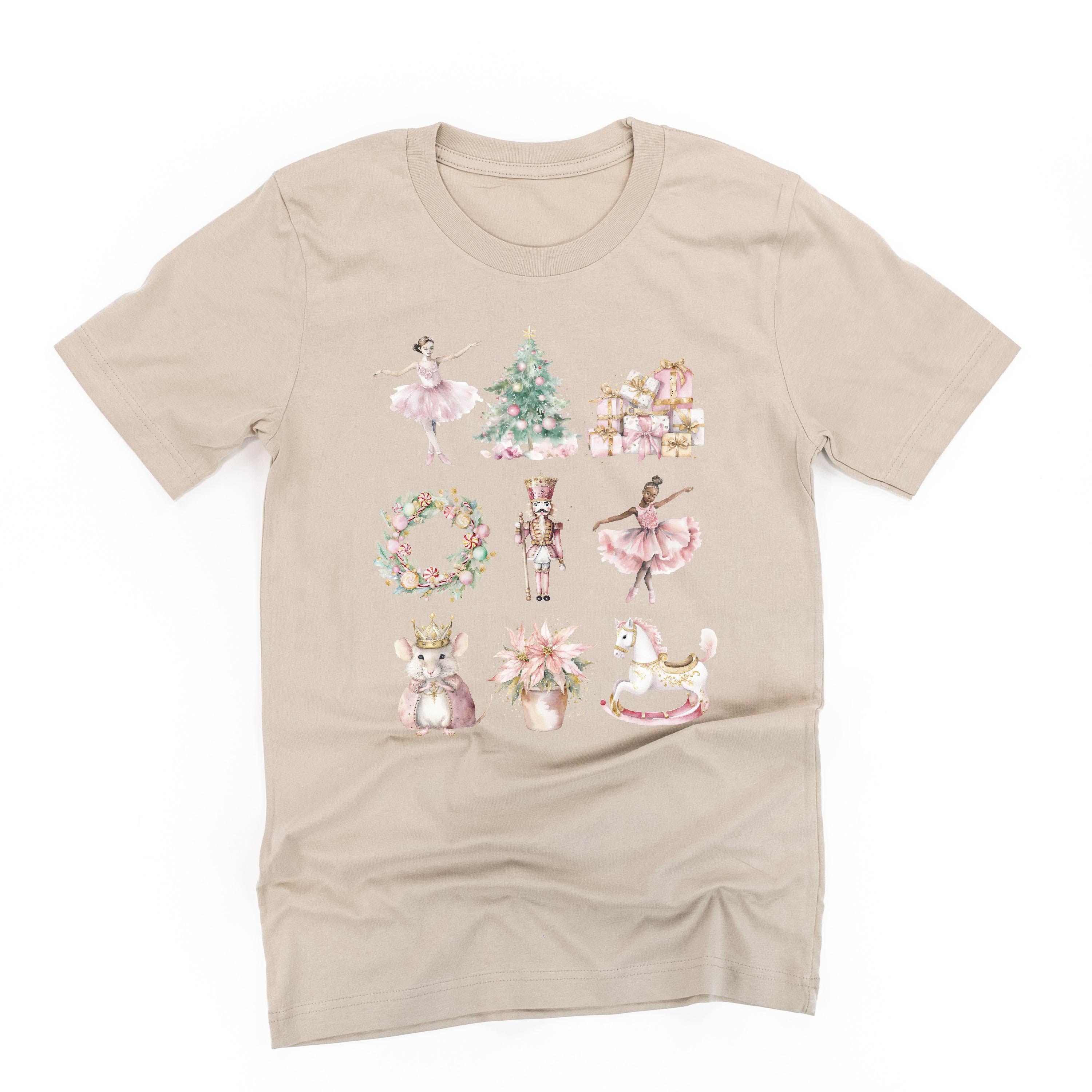 Watercolor Nutcracker - Unisex Tee Little Mama Shirt Shop