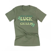 Who Needs Luck With All This Charm - Unisex Tee Little Mama Shirt Shop