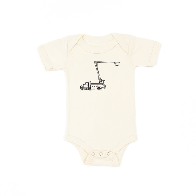 BOOM TRUCK - Minimalist Design - Short Sleeve Child Shirt
