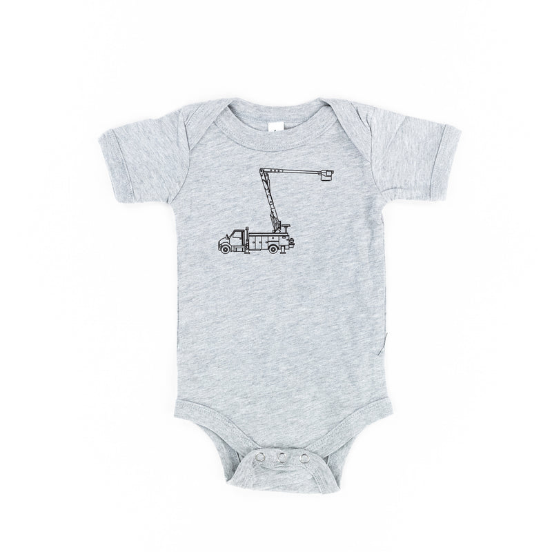 BOOM TRUCK - Minimalist Design - Short Sleeve Child Shirt