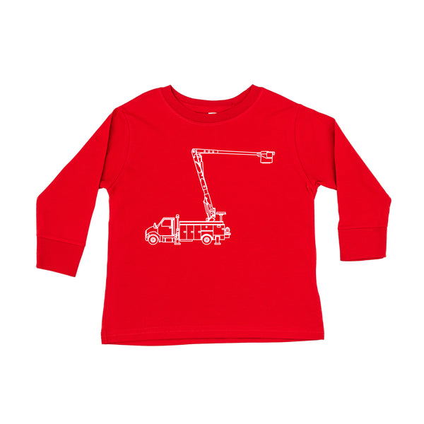 BOOM TRUCK - Minimalist Design - Long Sleeve Child Shirt