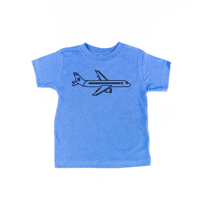 AIRPLANE - Minimalist Design - Short Sleeve Child Shirt