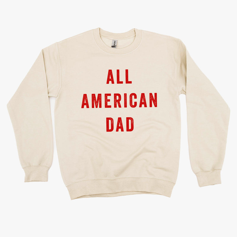 All American Dad - BASIC FLEECE CREWNECK