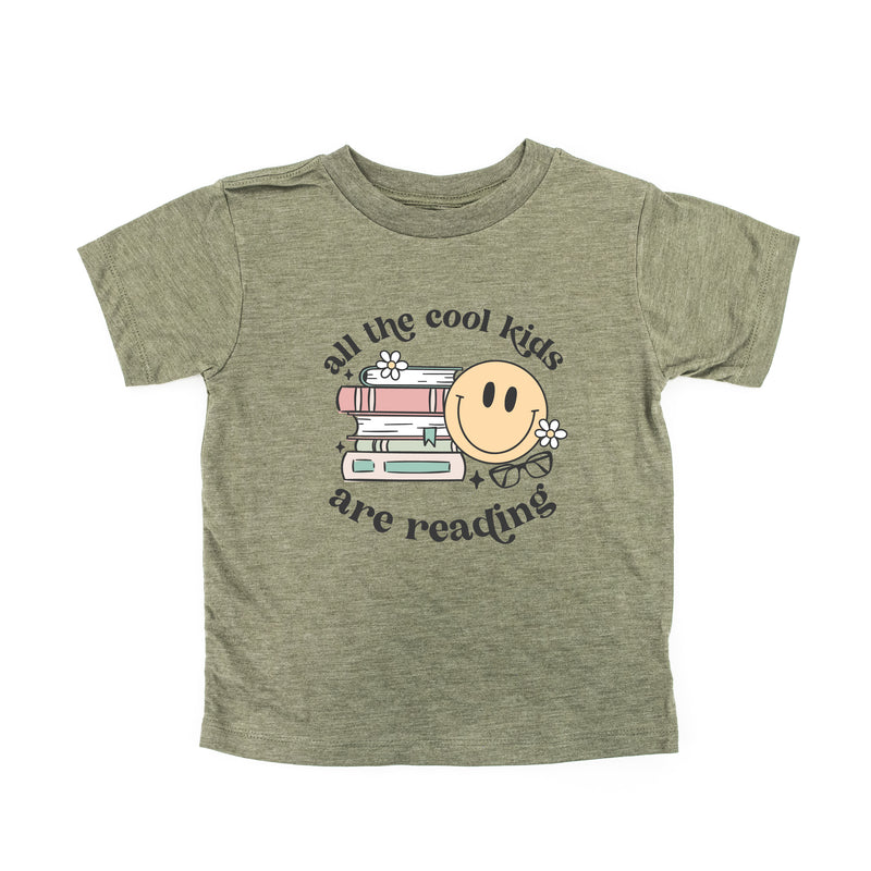 All the Cool Kids Are Reading - Short Sleeve Child Shirt