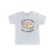 All the Cool Kids Are Reading - Short Sleeve Child Shirt Little Mama Shirt Shop