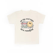 All the Cool Kids Are Reading - Short Sleeve Child Shirt Little Mama Shirt Shop