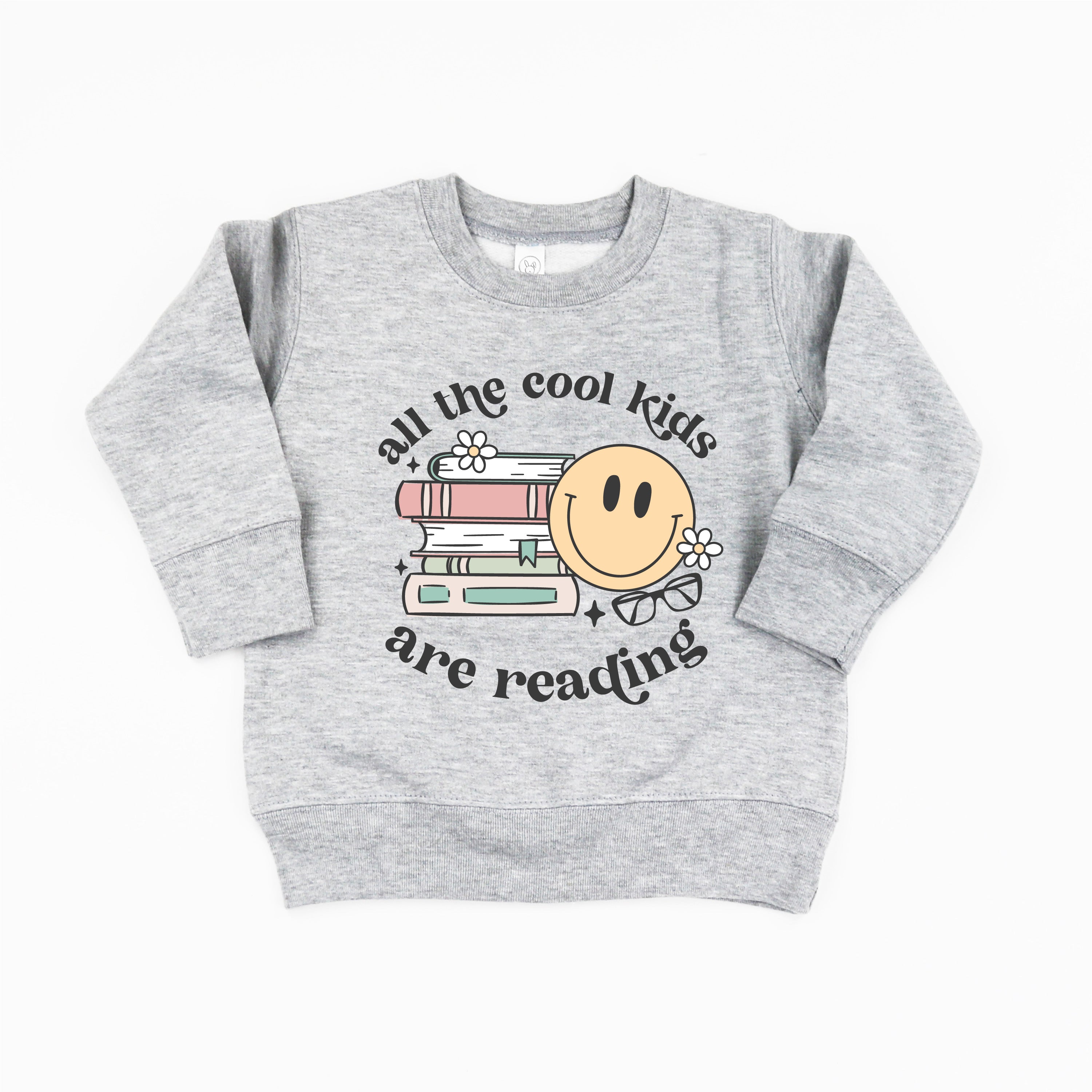 All the Cool Kids Are Reading - Child Sweater – Little Mama Shirt