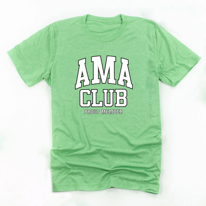 Varsity Style - AMA Club - Proud Member - Unisex Tee