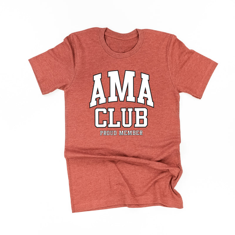 Varsity Style - AMA Club - Proud Member - Unisex Tee