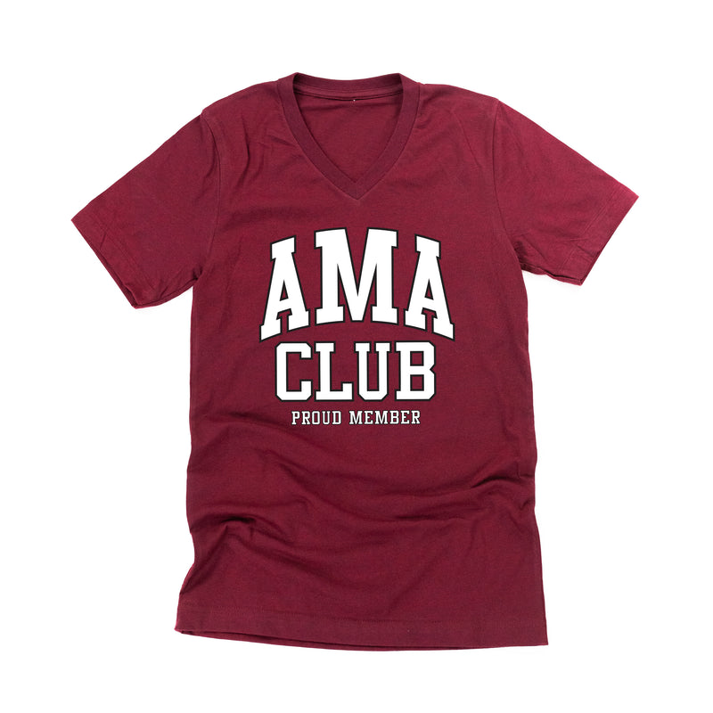 Varsity Style - AMA Club - Proud Member - Unisex Tee