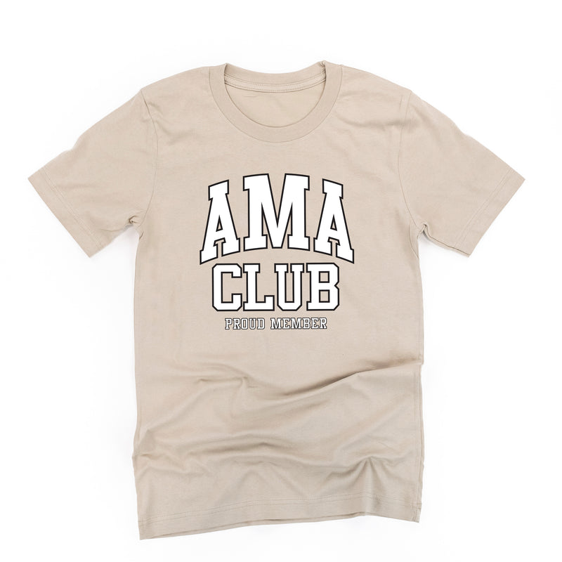 Varsity Style - AMA Club - Proud Member - Unisex Tee