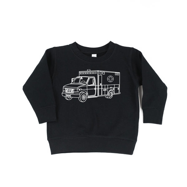 AMBULANCE - Minimalist Design - Child Sweater