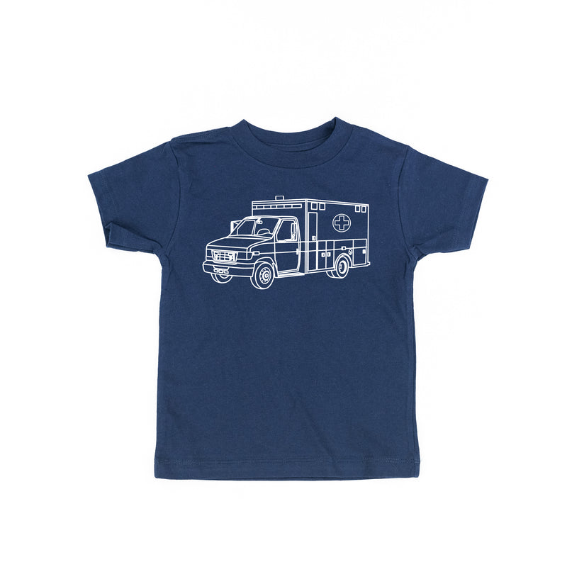 AMBULANCE - Minimalist Design - Short Sleeve Child Shirt