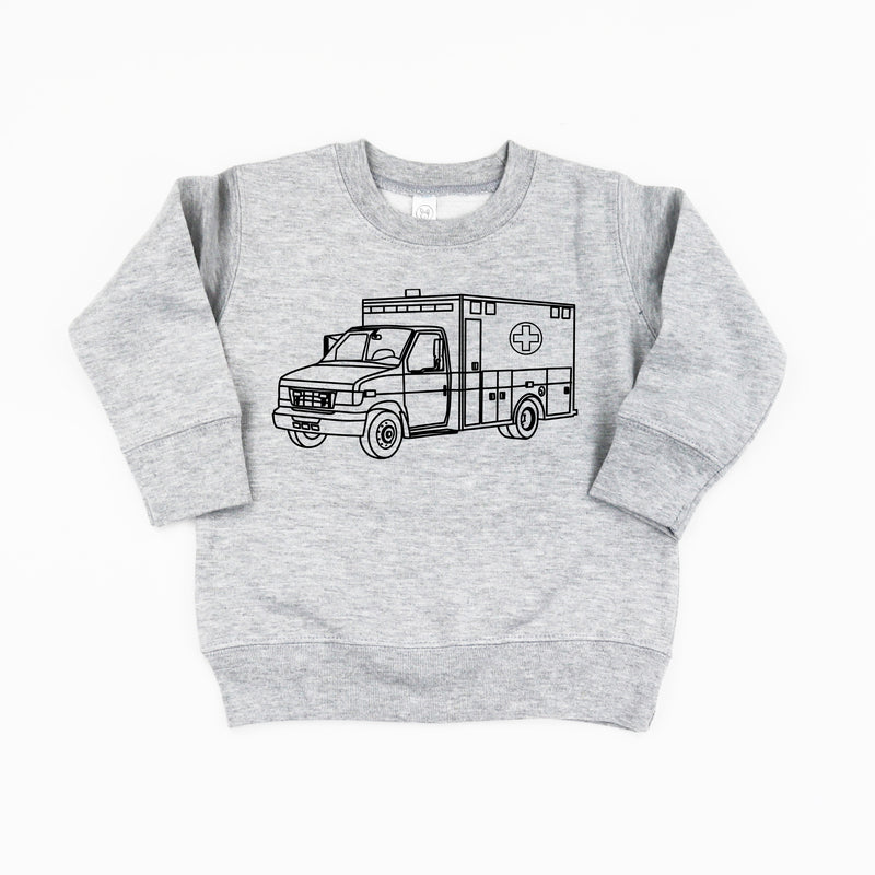 AMBULANCE - Minimalist Design - Child Sweater