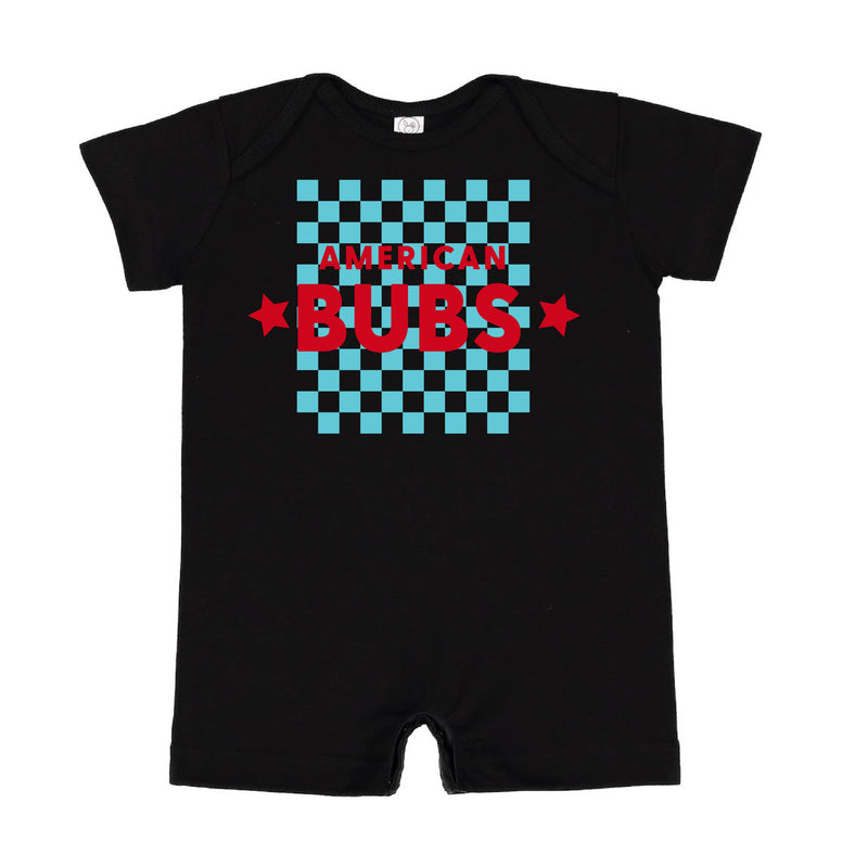 AMERICAN BUBS - Short Sleeve / Shorts - One Piece Baby Romper
