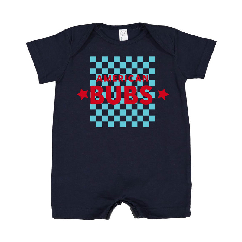AMERICAN BUBS - Short Sleeve / Shorts - One Piece Baby Romper